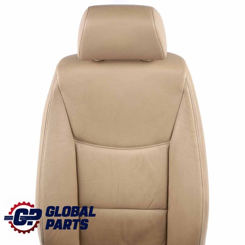 BMW 3 Series E90 E91 Leather Interior Front Right O/S Seat Dakota Beige - Picture 2 of 14