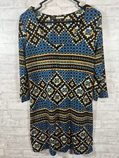 Tracy Reese Designer Aztec Print Dress Petites Size Small SP