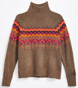 lou and grey fair isle sweater