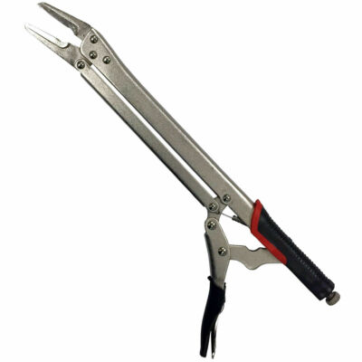 15'' Long Reach Locking Pliers with Rubber Grip - Electriduct