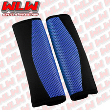 FOR Vauxhall Corsa Blue Car Seat Belt Cover Pads Safety Shoulder Cushion Covers