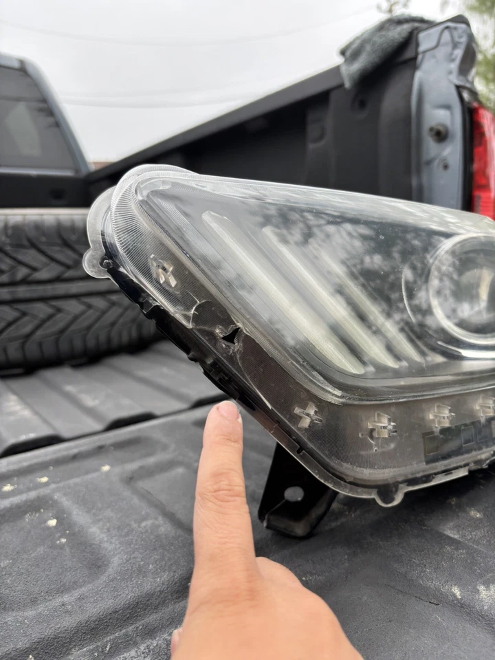 Par de faros LED HID 2015-2017 Ford Mustang GT 5,0 LH/RH OEM 2020-2022 GT500 Foto 4 de 4