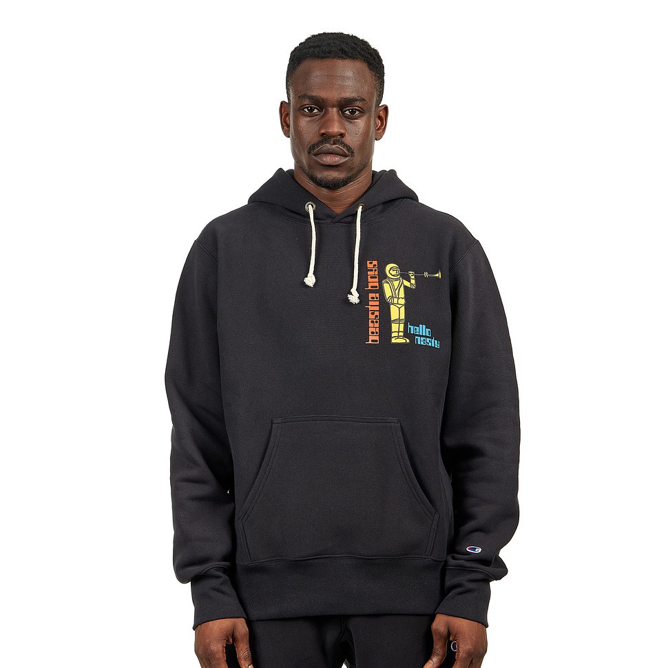 Champion Beastie Boys パーカー ブラック Champion x Beastie Boys - Hello Nasty Hoodie New Black