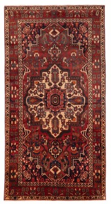Traditional Vintage Hand-Knotted Area Rug 5'0'' x 9'11'' Oriental Wool Carpet