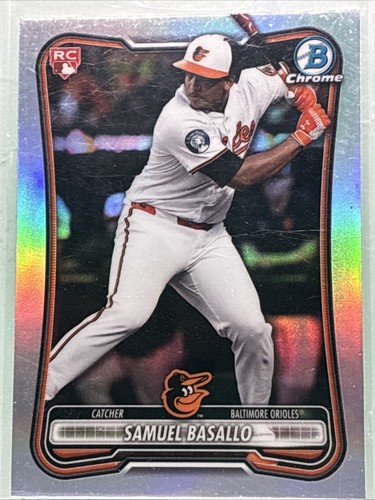 Samuel Basallo [Red Rookie] #93 2026 Bowman card
