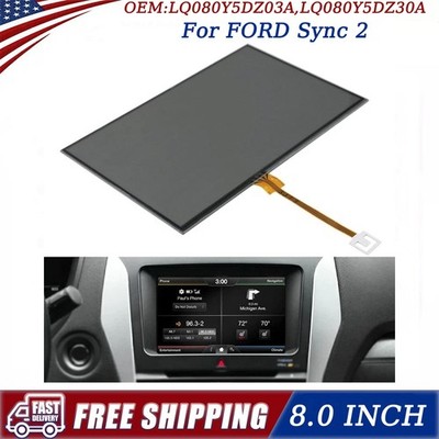 FOR FORD Sync 2 REPLACEMENT TOUCH-SCREEN glass Digitizer 8'' Radio navigation US