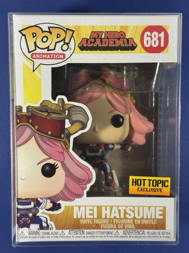 Funko Pop! Mei Hatsume #681 Hot topic Exclusive My Hero Academia Damaged Anime