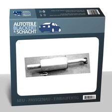 Auspuff Mitteltopf für Toyota Verso
