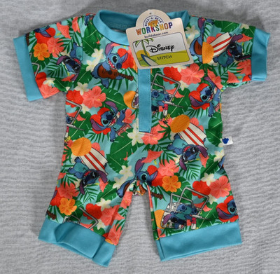 NEW Build a Bear Workshop Disney Lilo & Stitch One Piece Sleeper PJ