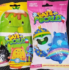 CATS VS PICKLES Yellow 1X Pink 1X Brand New In Package UNOPENED 2X TOTAL