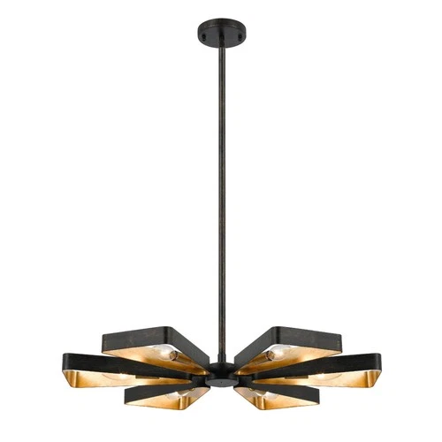 Crystorama Lighting - Six Light Chandelier - Chandelier - Luna - Six Light - Picture 1 of 4