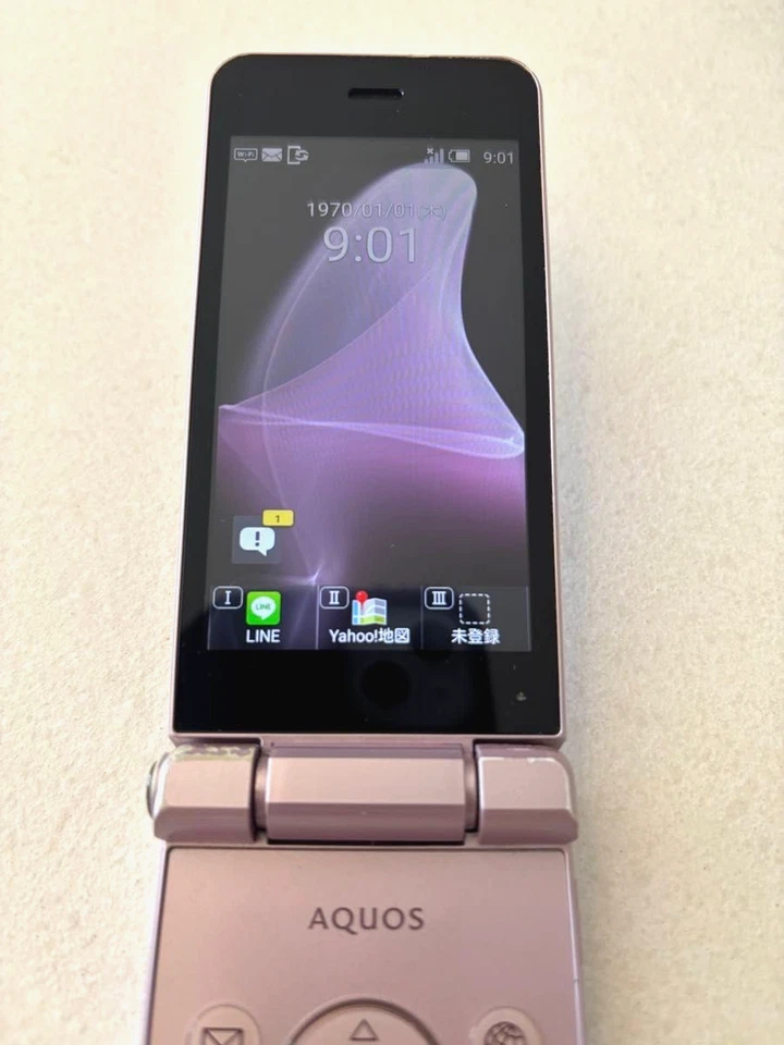 SHARP AQUOS Keitai 2 601SH Teléfono Flip Rosa SIM Libre Desbloqueado SoftBank... - Imagen 4 de 4