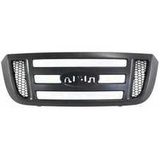 For Ford Ranger Grille Assembly 2006-2011 Textured Dark Gray Shell And Insert For Ford Ranger Grille Assembly 2006-2011 Textured Dark Gray Shell And Insert
