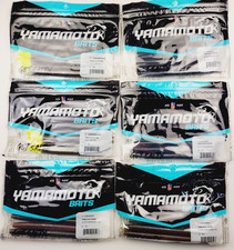 Gary Yamamoto Senko Bass Lures 5" Yamasenko 7 count bags - Lot of 6 Units C