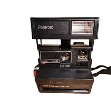 Polaroid Instant Camera 600 Business Edition, Black, Great Condition