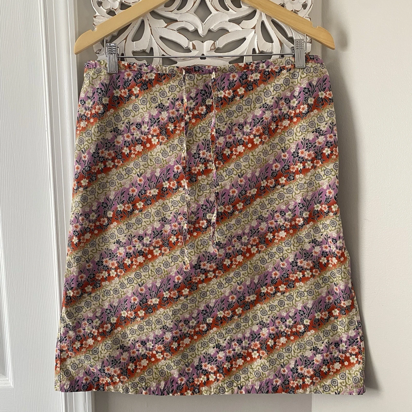 The Limited Vintage Floral Skirt Sz L Cottagecore Boho Hippie Prairie Y2K 90s