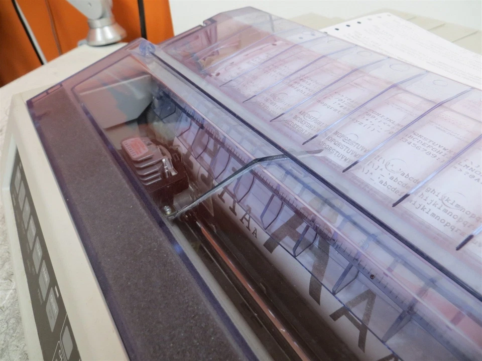 Oki Microline 320 Turbo 9-Pin D22800A Dot Matrix USB Printer - Image 4 of 4