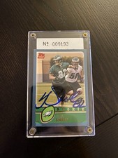 Philadelphia Eagles L.J Smith 2003 Topps Signed Rookie Card
