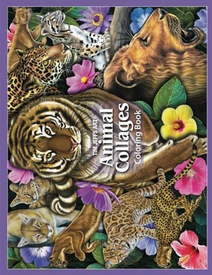 Animal Collages Coloring Book (Animal Sketches)
