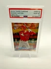 2018 TOPPS CHROME PSA 10 SHOHEI OHTANI UPDATE BATTING LA ANGELS RC GEM MINT