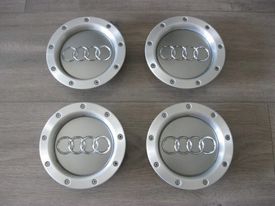 (4X) For AUDI A4 S4 Allroad A6 S6 A8 S8 TT Wheel Hub Center Cap NEW 8D0601165K