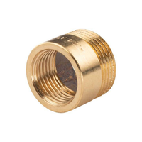 "Messing Gewinde-Fitting Reduzierung 3/4\"AG (Dn 20) - 1/2\"IG (Dn 15) - Schwere Au"