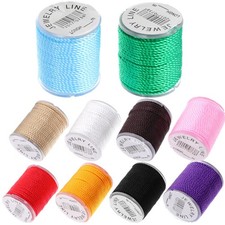 10 Colors Jewellery String Craft Cord Colorful Beading for Bracelet Making