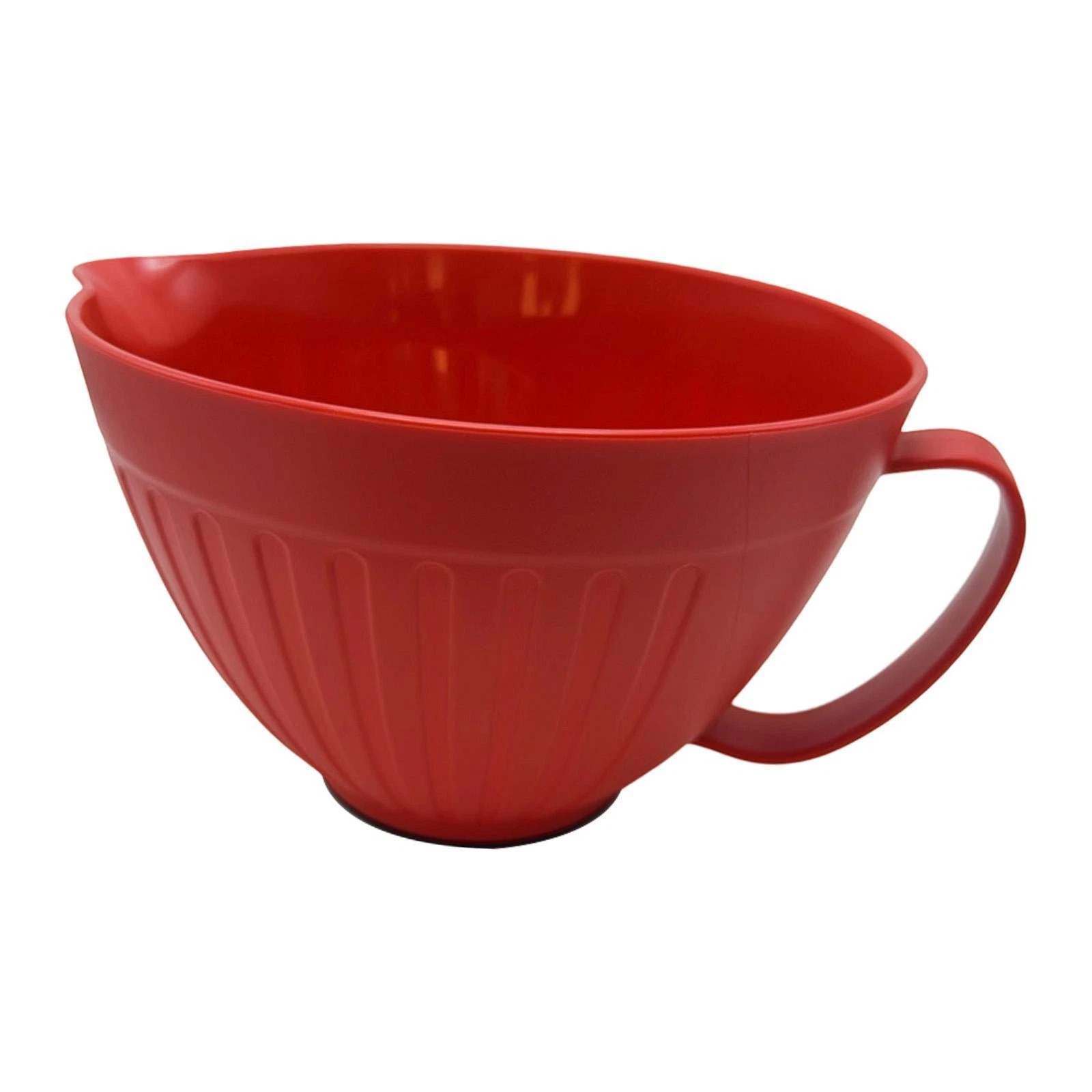 Mixing Bowl with Spout Household with Handle Kitchen Festive Nonslip Base for