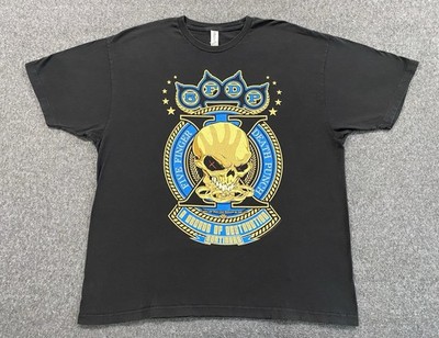 Five Finger Death Punch 5FDP Band T-Shirt Mens XXL Double Sided Heavy Metal Rock