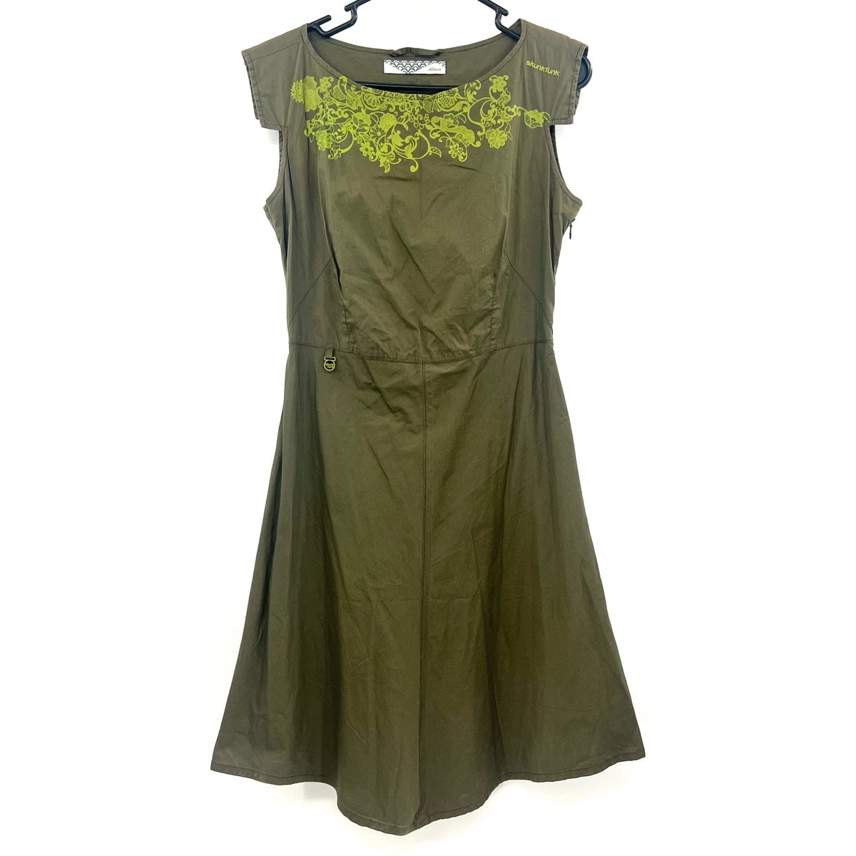 skunkfunk green dress Dress SKUNKFUNK Bera WDR00095 R4 Green