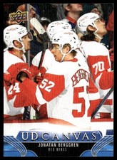 JONATAN BERGGREN 2023-24 UPPER DECK UD CANVAS RC DETROIT RED WINGS #C28
