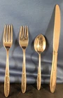 CELESTE- GORHAM 4PC STERLING SILVER PLACE SETTING - Space Themed! -  ~4 oz .925!