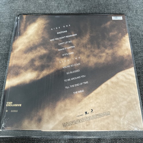 Mariah Carey EMOTIONS MC30 Tan/Black Smoke Vinyl LP 2020 VMP Limited NUMBERED - Picture 2 of 3