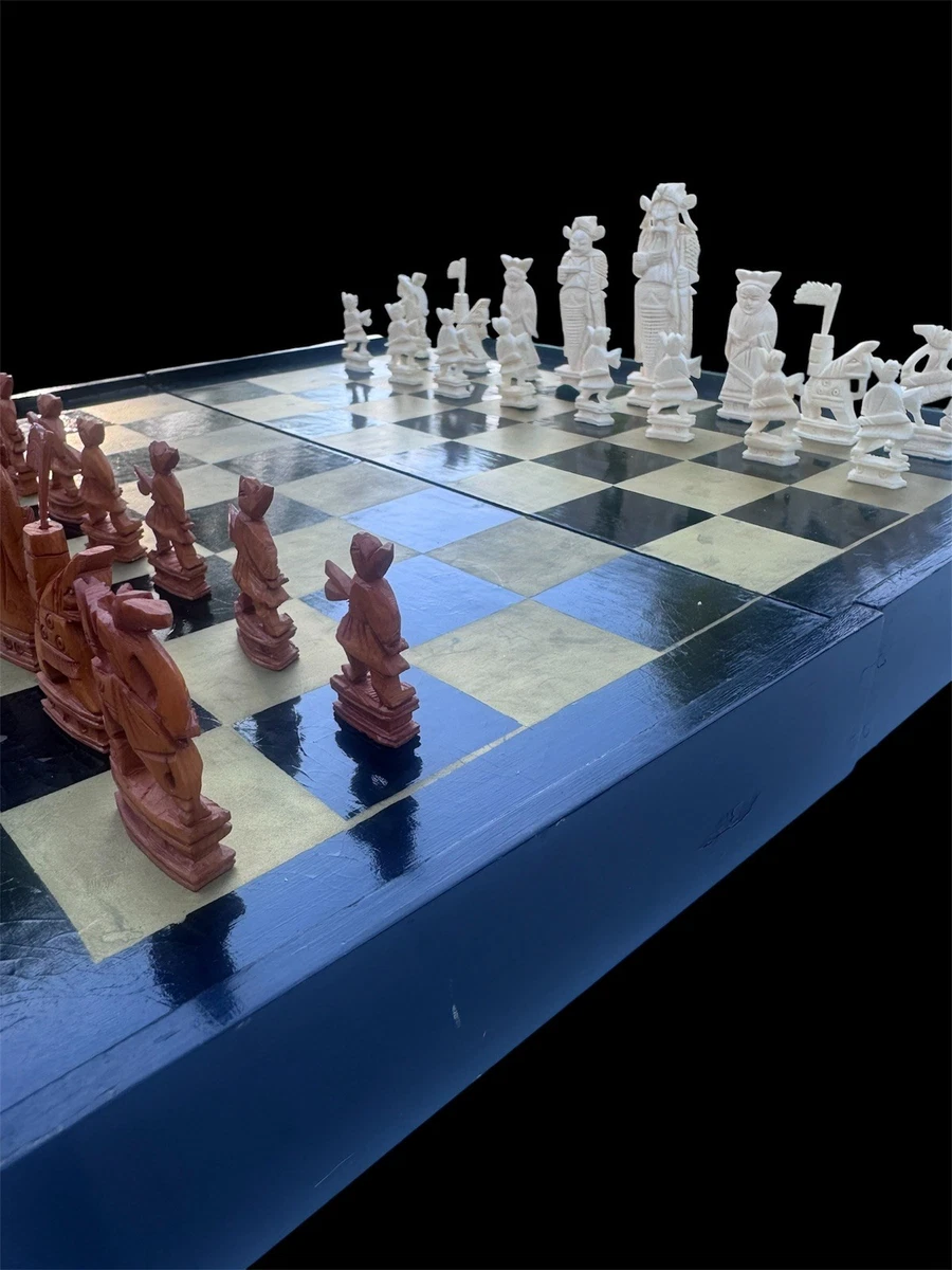 Chess Set Case Indiana Vintage Chess for sale | eBay