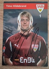 VfB Stuttgart, Timo Hildebrand, Original-Autogrammkarte, signiert, Bundesliga 