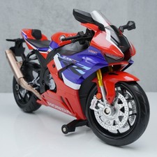 Honda CBR 1000 RR-R Fireblade 1:12 Red Diecast Model Motorcycle Stand 1/12
