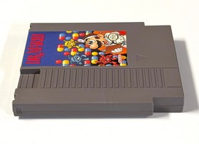 Dr. Mario (Nintendo NES, 1990) w/ Manual, Poster & Box