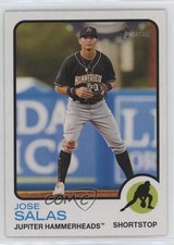 2022 Topps Heritage Minor League Edition Jose Salas #83 3d5