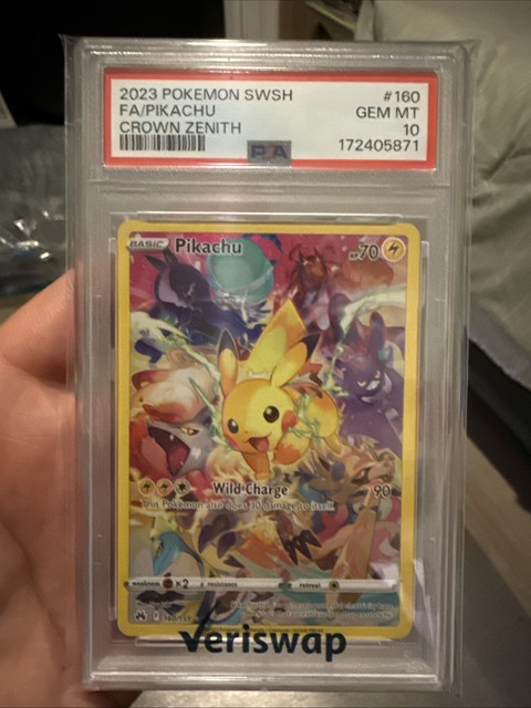 Pikachu #160 (Crown Zenith (2023))