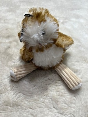 Scentsy Owl With Fluffy White & Brown Fur