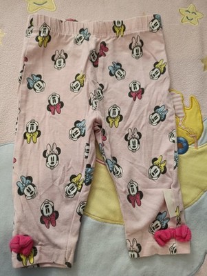 Capri-Hose Mädchen Disney Minnie Mouse Köpfe Gr. 68