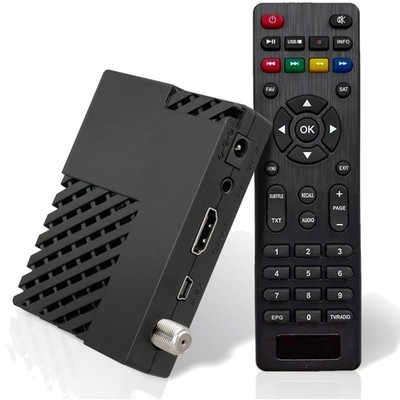 DVBS2 Mini Satelliten Receiver  Einsatzbereite aktuelle Kanäle, Full HD 1080p...