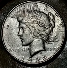 1923-S $1 Peace Silver Dollar @ $5 BELOW MELT PX*