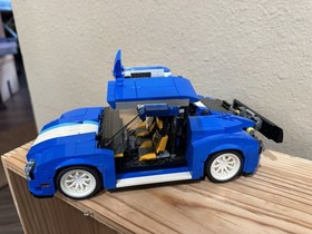 LEGO Creator 3-in-1 Turbo Track Racer (31070) - 100% Complete & Manual (RETIRED)