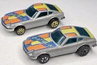 Hot Wheels Blackwall Lot Of 2 Datsun Z-Whiz Nissan 280Z Wheelswap