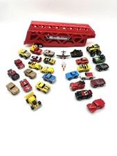 Vintage Micro Machines Lot of 30 Plus Carrier Rare