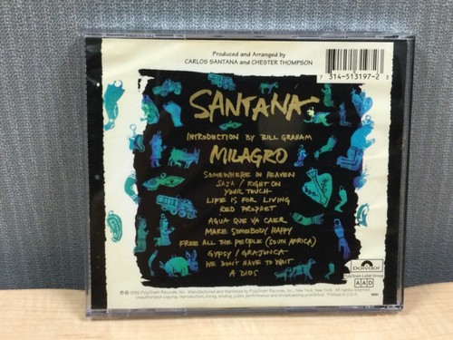 Carlos Santana & Buddy Miles Live/Carlos Santana Supernatural/Milagro CD Set - Bild 9 von 11