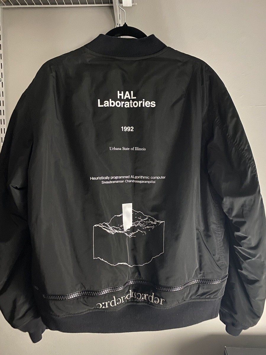 Undercover 'Hal Laboratories' Reversible Bomber Jacket - Black