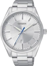 Citizen Men's Date Quartz Stainless Steel Watch BI1030-53A NEW
