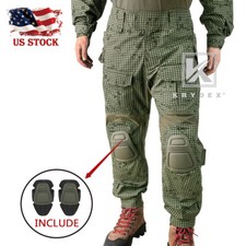 KRYDEX Ge3 Combat Trouser with Knee Pads Tactical Hunting Pants Clothing DC Camo